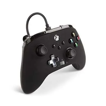PowerA Enhanced Wired Controller for Xbox Series X|S - Black, Officially Licensed for Xbox