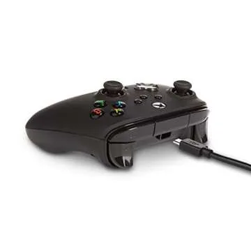 PowerA Enhanced Wired Controller for Xbox Series X|S - Black, Officially Licensed for Xbox