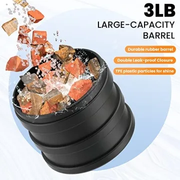 Professional Rock Tumbler – 3LB Capacity for All Ages