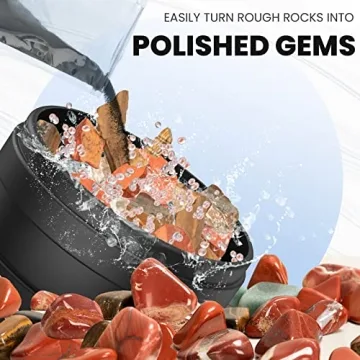 Professional Rock Tumbler – 3LB Capacity for All Ages