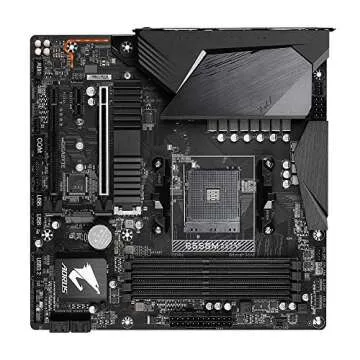 Gigabyte B550M AORUS PRO-P (AMD Ryzen 5000/B550/Micro ATX/M.2 Thermal Guard/HDMI/DVI/USB 3.2 Gen 2/DDR4/Motherboard)