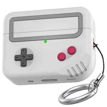 TRONWIN Silicone Airpods Pro 2 Case - Game-Machine Design & Wireless Charging