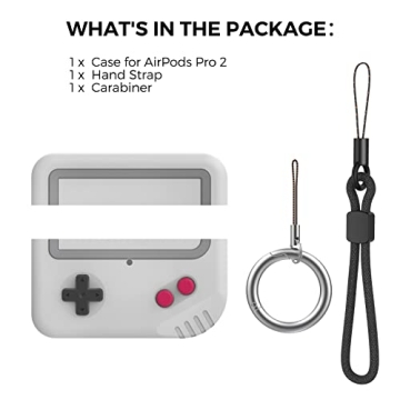 TRONWIN AirPods Pro 2 Case Game-Machine Design Wireless Charging