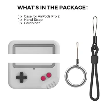 TRONWIN AirPods Pro 2 Case Game-Machine Design Wireless Charging