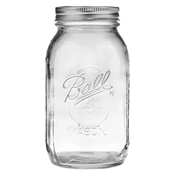 Ball Wide Mouth Glass Mason Jars for Canning and Crafts