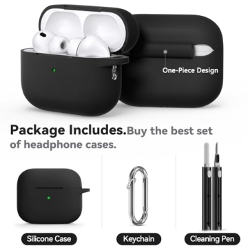 Ljusmicker AirPods Pro 3 Case with Cleaner Kit
