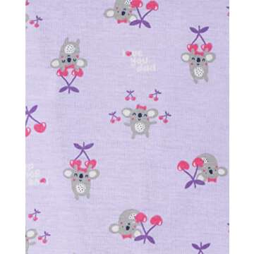 Soft Cotton Snug Fit One Piece Pajamas for Toddlers