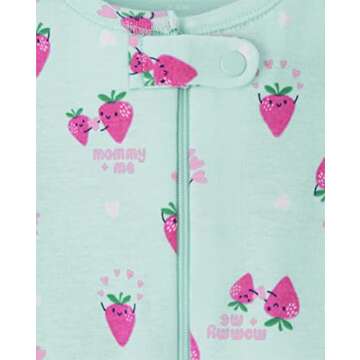 Soft Cotton Snug Fit One Piece Pajamas for Toddlers