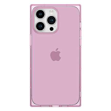 Cocomii - Rectangle Case Compatible with iPhone 13 Pro Max - Clear Transparent, Show Beauty, Women Girls Men, Protective Phone Case for iPhone 13 Pro Max 6.7 inch, Pink