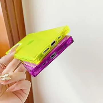 Cocomii - Rectangle Case Compatible with iPhone 13 Pro Max - Clear Transparent, Show Beauty, Women Girls Men, Protective Phone Case for iPhone 13 Pro Max 6.7 inch, Pink