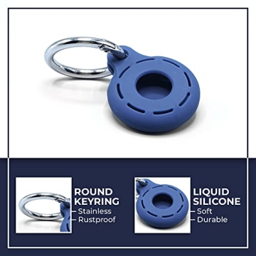 Durable Apple AirTag Holders 4 Pack for Easy Tracking