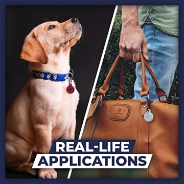 Durable Apple AirTag Holders 4 Pack for Easy Tracking