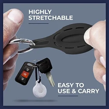 Durable Apple AirTag Holders 4 Pack for Easy Tracking