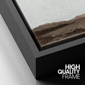 SIGNFORD Framed Canvas Wall Art - Stunning Mountain Landscape