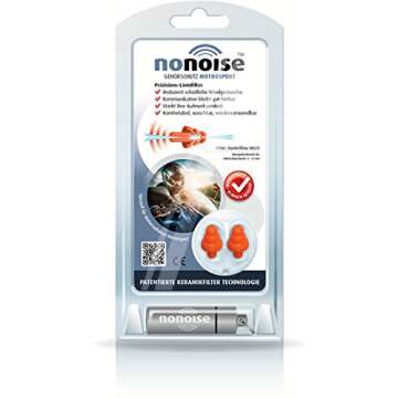 Nonoise Motor - New Generation Ear Plugs - Ceramic Filter