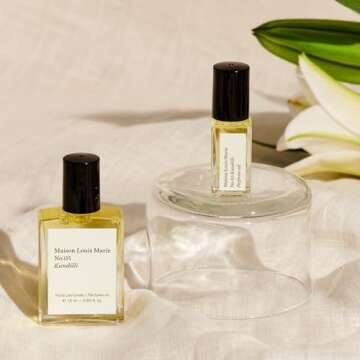 Maison Louis Marie - No.05 Kandilli Natural Roll-On Perfume Oil Sample | Luxury Clean Beauty + Non-Toxic Fragrance (0.1 fl oz | 3 ml)