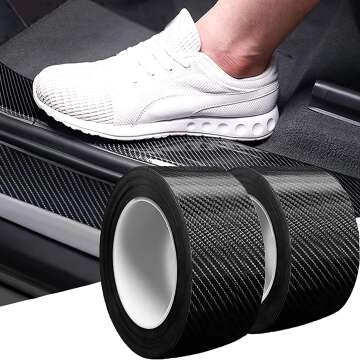 Car Door Edge Guard – 5D Carbon Fiber Protection