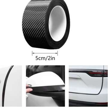 Car Door Edge Guard – 5D Carbon Fiber Protection