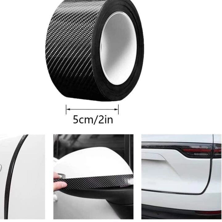 Car Door Edge Guard – 5D Carbon Fiber Protection
