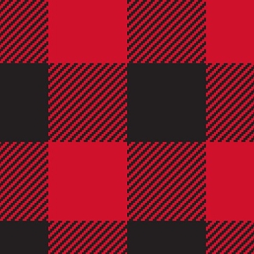 Duck Printed Duct Tape Red Buffalo Plaid 1.88" x 10Yds