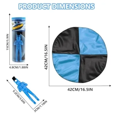 4PCS Outdoor Parachute Toy Set for Kids Enjoy Fun Flying