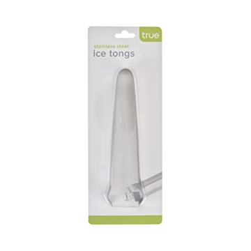 True Ice Tongs - Stainless Steel Cocktail Serving Tools