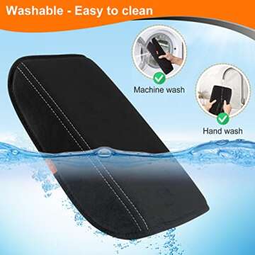 BEYOURD Armrest Cover for Tesla Model 3/Y - Washable & Soft