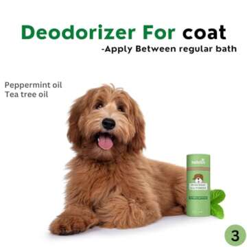 Kelebs Waterless Dog Dry Shampoo | Kaolin Clay & Aloe Vera