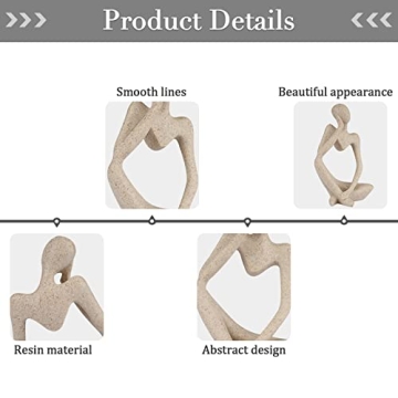 Elegant Abstract Thinker Statue for Stylish Decor