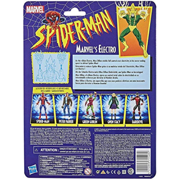Spider-Man Electro Action Figure from Marvel Legends