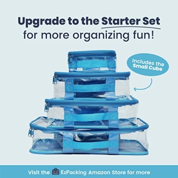 Small Clear Travel Packing Cube for Easy Organization