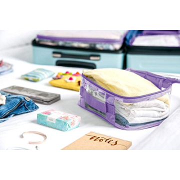 Small Clear Travel Packing Cube for Easy Organization