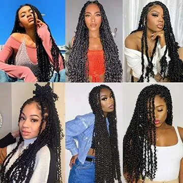 Passion Twist Hair 30 Inch - Water Wave Crochet Extensions