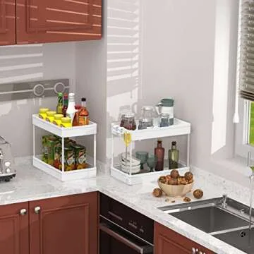 SPACEKEEPER Under Sink Organizer for Clutter-Free Spaces