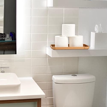 Sustainable Bamboo Vanity Tray Dish Drying Mat Home Decor