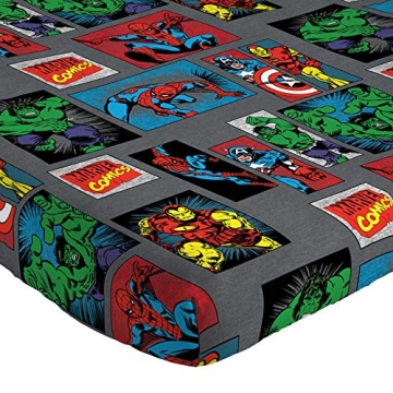 Marvel Avengers Superheroes Full Sheet Set - Soft & Cozy