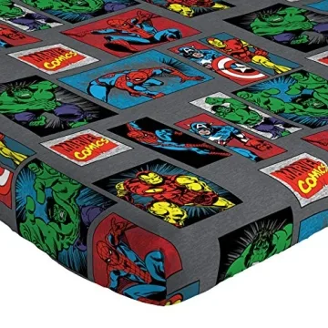 Marvel Avengers Superheroes Full Sheet Set - Soft & Cozy