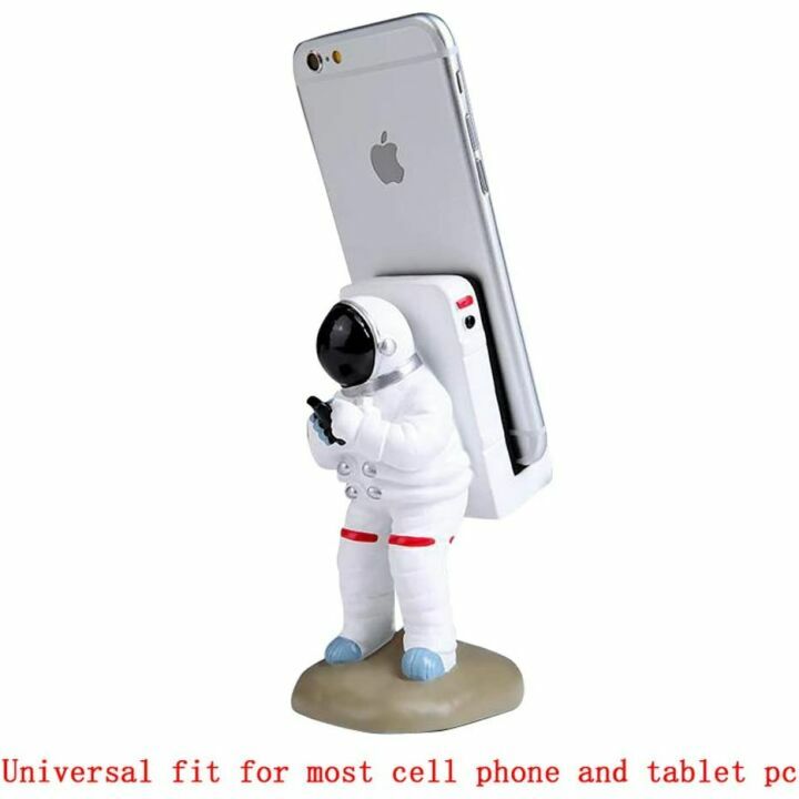 Cute Astronaut Phone Stand for Desk or Travel