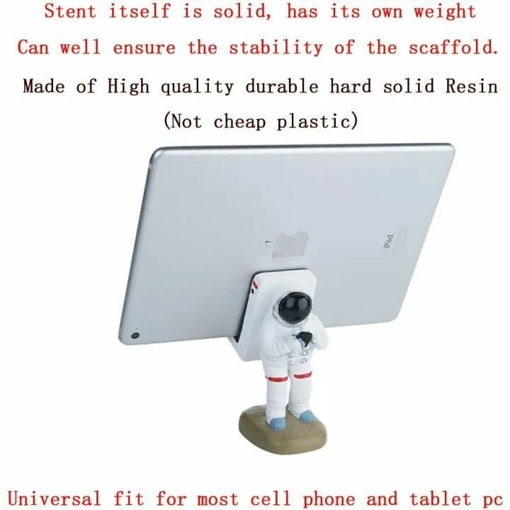 Cute Astronaut Phone Stand for Desk or Travel