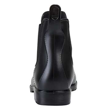 Asgard Women's Chelsea Rain Boots Comfortable Waterproof