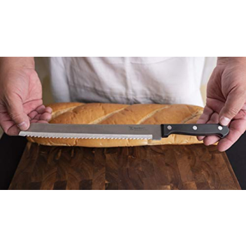 Humbee 10-Inch Bread Knife for Effortless Slicing