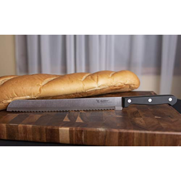 Humbee 10-Inch Bread Knife for Effortless Slicing