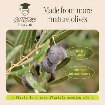 Graza Sizzle Extra Virgin Olive Oil - Versatile Cooking Oil