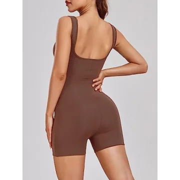 Abonlen Sweetheart Neckline Romper for Stylish Comfort