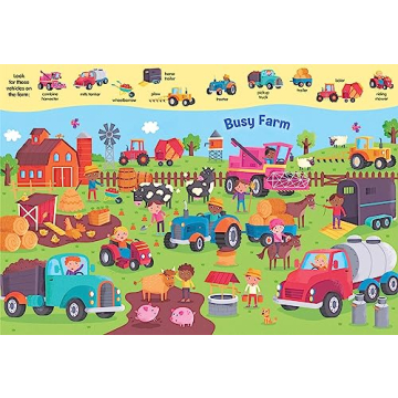 My First Search & Find Board Book for Toddlers and Kids