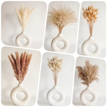Dried Pampas Grass Decor Set 120 PCS for Home Weddings
