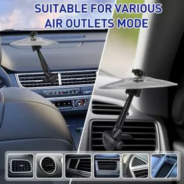 Mini Drumming Cymbal for Car Air Vent Fun