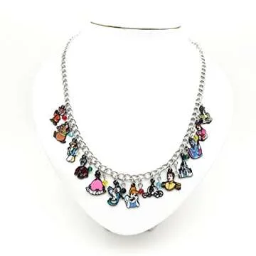 DreamWater Anime Cartoon Charm Necklace Gifts for Woman (3)