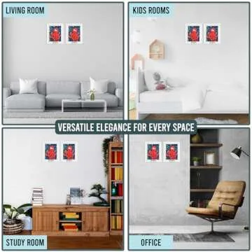 Personalized Kids Art Frames - Set of 2 - Changeable