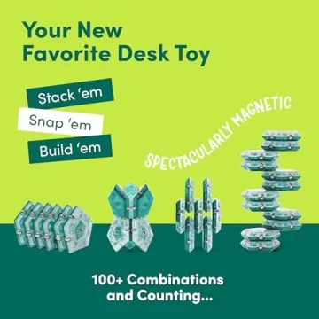 Geode Sphere Magnetic Fidget Toy for Adults